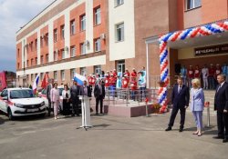 Голикова и Мурашко открыли новый хирургический корпус Брянской областной детской больницы и лечебный корпус Брянской больницы №4